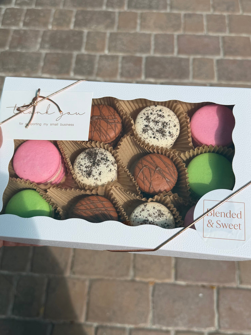 Box of 12 Assorted Macarons
