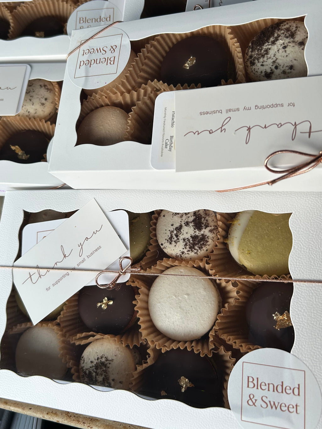 Box of 12 Assorted Macarons